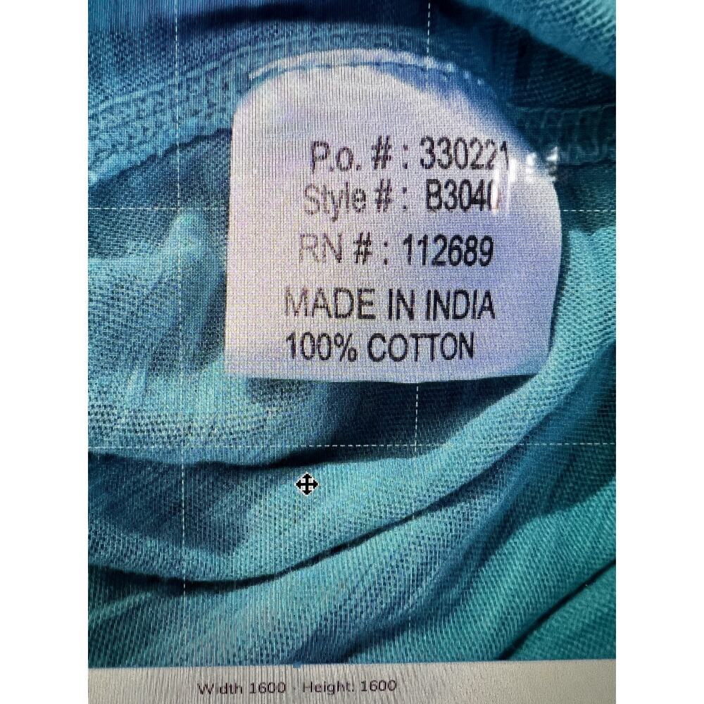BKE Standard Fit Teal V-Neck Short Sleeve T-Shirt, Women's size M